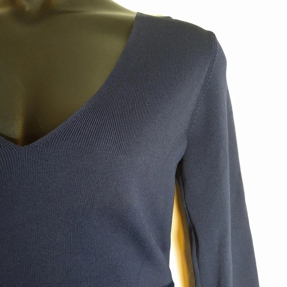 Navy Blue Pleated Dress 😍 - Picture 4 of 16